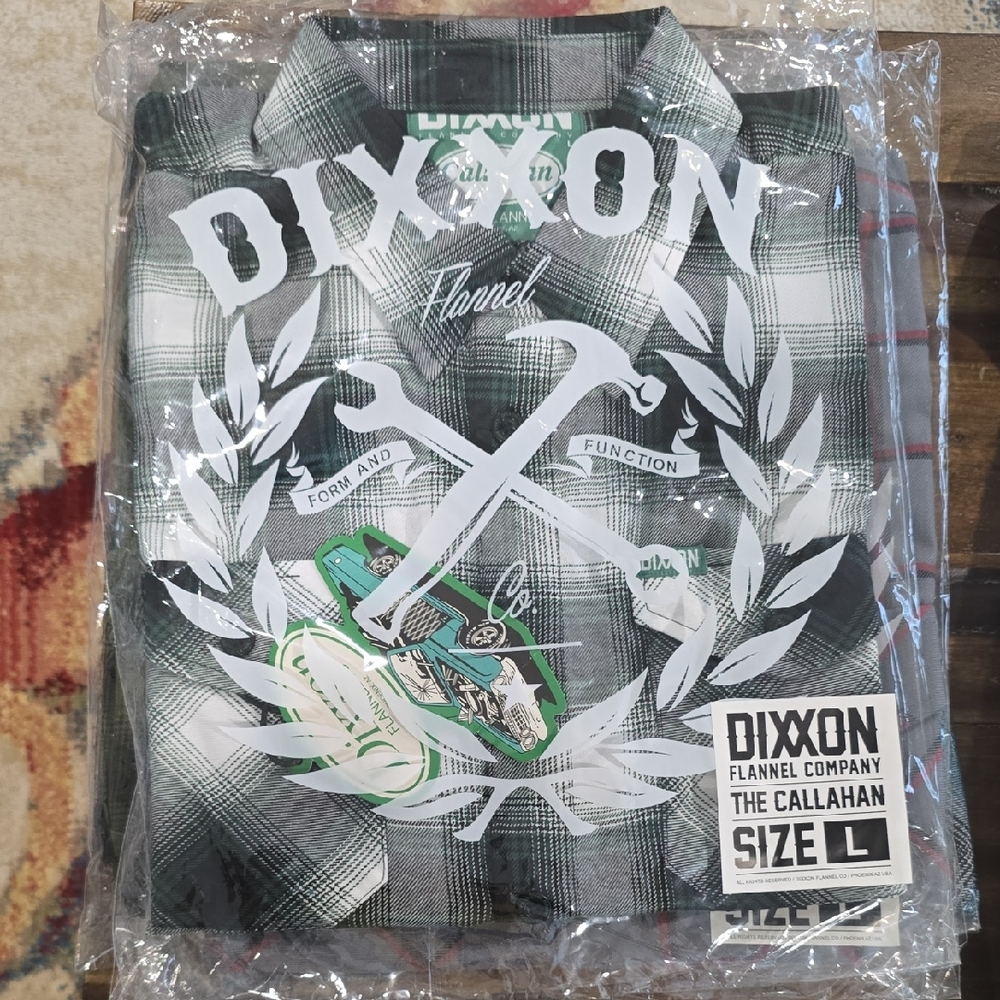 DIXXON Green and White Casual Shirt